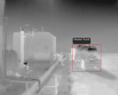 A photo of Tank Monitoring service with added annotations.